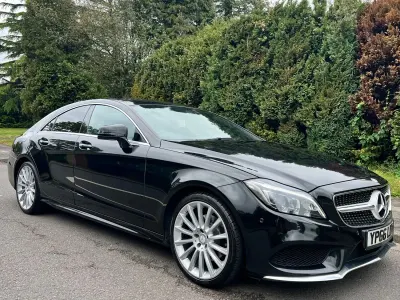 Used Mercedes CLS220 AMG line 2016 Black Coupe