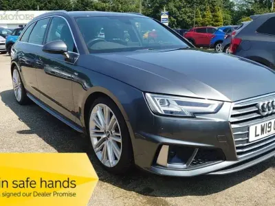 Used Audi A4 S-Line 150 HP (110 kW) 2019 Grey Estate