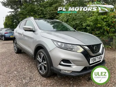 Used Nissan Qashqai N-Connecta 115 HP (84 kW) 2017 Silver SUV