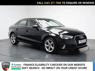 Used Audi A3 Sport 150 HP (110 kW) 2019 Black Sedan
