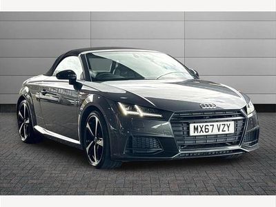 Used Audi TT Roadster Black Edition 180 HP (132 kW) 2017 Grey Cabriolet
