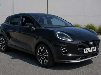 Used Ford Puma Titanium 125 HP (91 kW) 2025 Black SUV