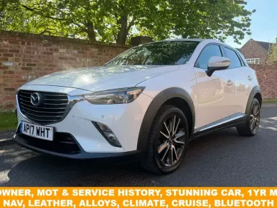 Begagnad Mazda CX-3 Inclusive 121 HK (88 kW) 2017 Vit SUV