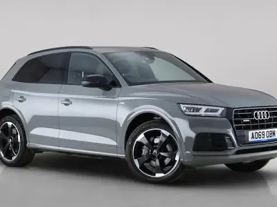 Used Audi Q5 Black Edition 190 HP (139 kW) 2019 Grey SUV