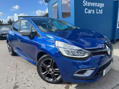 Used Renault Clio IV GT-Line 90 HP (66 kW) 2019 Blue Hatchback