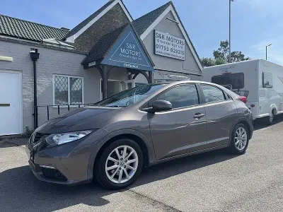 Used Honda Civic EX 2012 Brown Hatchback
