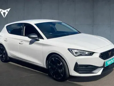 Used Cupra Leon 150 HP (110 kW) 2023 White Hatchback