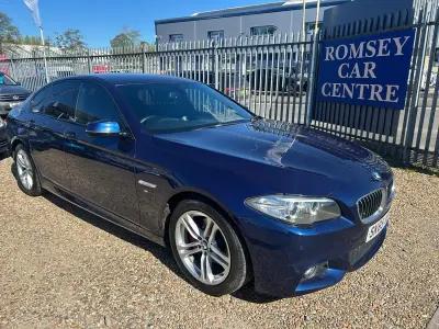 Begagnad BMW 520 M Sport 2015 Blå Sedan