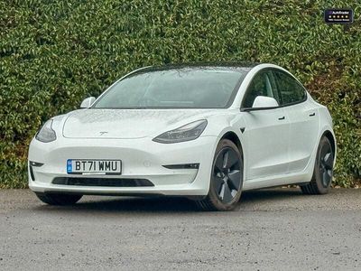 White Used 2021 Tesla Model 3 Long Range AWD Sedan | £19,295 (Fair price)