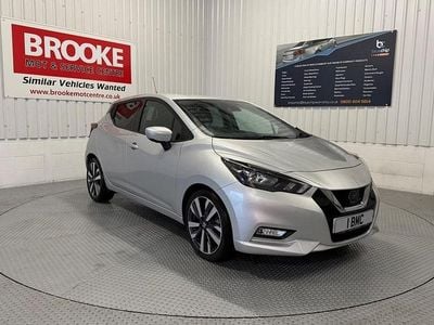 Silver Used 2021 Nissan Micra Tekna Hatchback | £11,990 (Fair price)