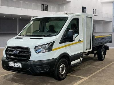 Used Ford Transit 130 HP (95 kW) 2020 White Cabriolet