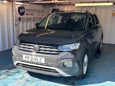 Begagnad VW T-Cross SE 95 HK (69 kW) 2021 Grå SUV
