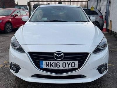 White Used 2016 Mazda 3 Inclusive Hatchback | £5,895 (Fair price)