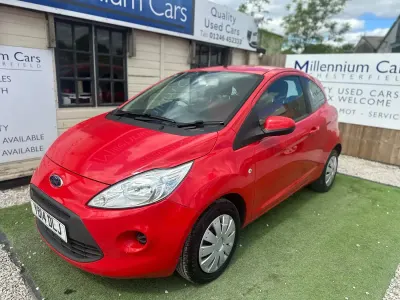 Used Ford Ka S 69 HP (50 kW) 2014 Red Hatchback