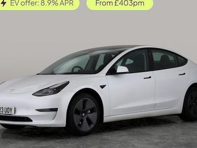Used Tesla Model 3 Long Range AWD 366 kW (498 HP) 2023 White Sedan