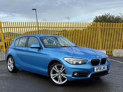 Blue Used 2018 BMW 120 Sport Line Hatchback | £7,994 (Fair price)