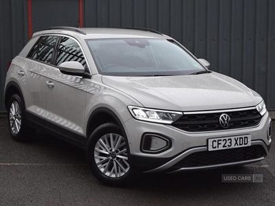 Grey Used 2023 VW T-Roc Life SUV | £19,485 (Fair price)