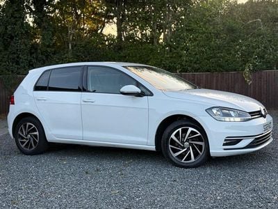 Used VW Golf VII Match 115 HP (84 kW) 2019 White Hatchback
