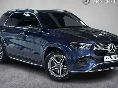 Used Mercedes GLE450 AMG AMG line 367 HP (269 kW) 2024 Blue SUV