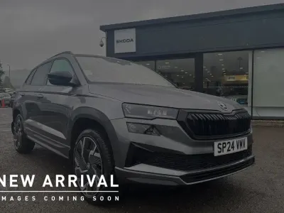 Used Skoda Karoq SportLine 187 HP (137 kW) 2024 Graphite grey metallic SUV
