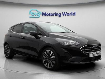 Used Ford Fiesta Titanium 125 HP (91 kW) 2022 Black Hatchback