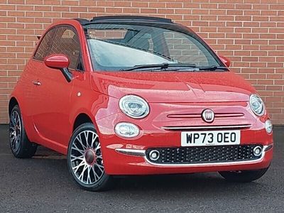 used Fiat 500C 1.0 Mild Hybrid Red 2dr