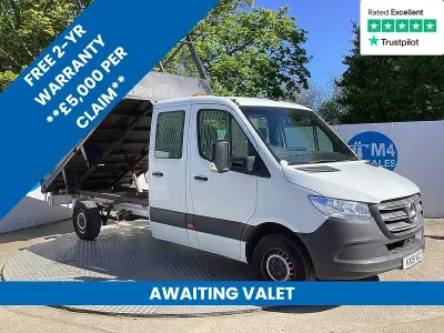 Used Mercedes Sprinter 140 HP (102 kW) 2019 White Van