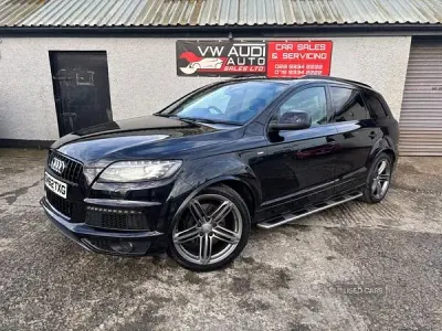 Used Audi Q7 S-line plus 245 HP (180 kW) 2012 Black SUV