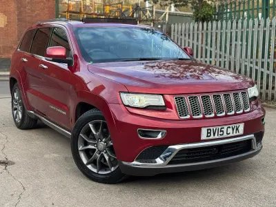 Usado Jeep Grand Cherokee Summit 247 HP (181 kW) 2015 Vermelho SUV