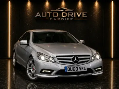 Used Mercedes E220 2010 Silver Coupe