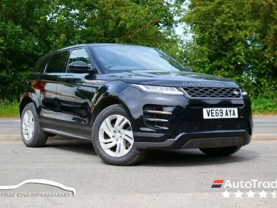 Used Land Rover Range Rover evoque R-Dynamic 249 HP (183 kW) 2019 Black SUV