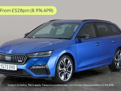 Blue Used 2023 Skoda Octavia vRS Estate | £28,001 (Expensive)