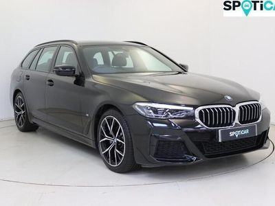 used BMW 520 SERIE 5 2.0 D MHT M SPORT TOURING STEPTRONIC EURO 6 (S/ HYBRID FROM 2021 FROM WELLINGBOROUGH (NN8 4LG) | SPOTICAR
