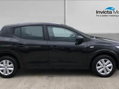 Used Dacia Sandero Comfort 91 HP (66 kW) 2022 Black Hatchback