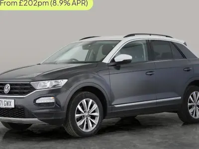 Used VW T-Roc Design 150 HP (110 kW) 2021 Grey SUV