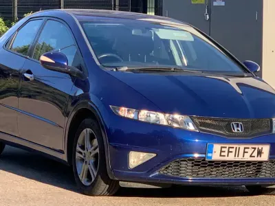 Used Honda Civic SI 2011 Blue Hatchback