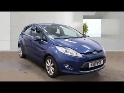Used Ford Fiesta Zetec 2010 Blue Hatchback