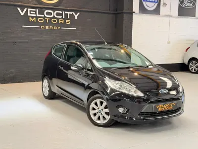 Used Ford Fiesta Zetec 2010 Black Hatchback