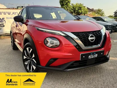 Used Nissan Juke Acenta 114 HP (83 kW) 2022 Red SUV