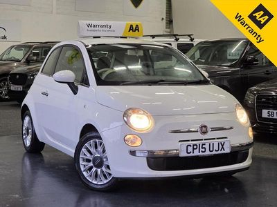Used Fiat 500 Pop Star 69 HP (50 kW) 2015 White Hatchback