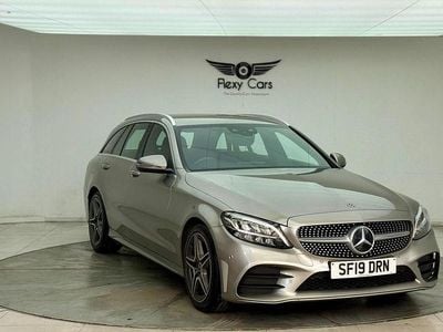 Silver Used 2019 Mercedes C220 AMG line Estate | £14,189 (Good price)
