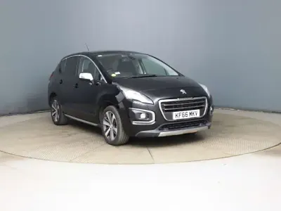 Used Peugeot 3008 Allure 120 HP (88 kW) 2016 Black Estate