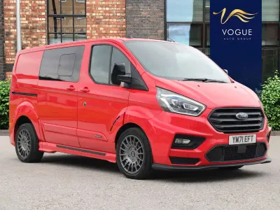 Used Ford Transit Custom Limited 2022 Red Van