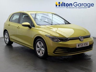 Yellow Used 2021 VW Golf VIII S Hatchback | £15,950 (Fair price)