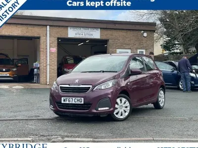 Used Peugeot 108 Active 2017 Mauve/purple Hatchback
