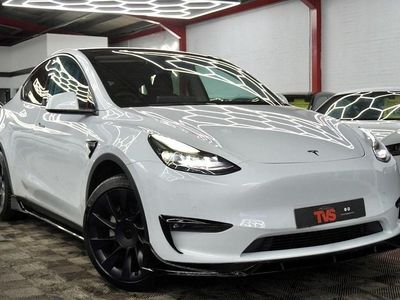 Used Tesla Model Y Long Range AWD 378 kW (514 HP) 2022 White SUV