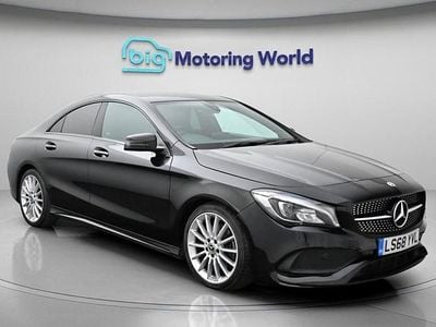 Used Mercedes CLA220 AMG line 170 HP (125 kW) 2018 Black Sedan