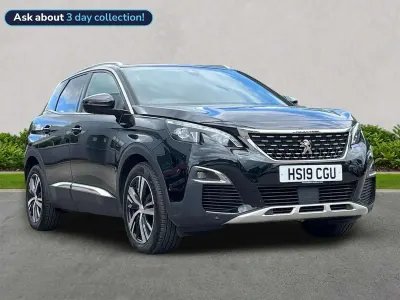 Used Peugeot 3008 GT-line 130 HP (95 kW) 2019 Black SUV