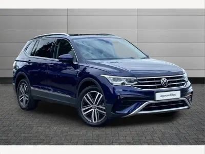 Used VW Tiguan Allspace R-line 150 HP (110 kW) 2023 Blue SUV