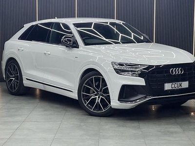 Used Audi Q8 Black Edition 340 HP (250 kW) 2022 White SUV